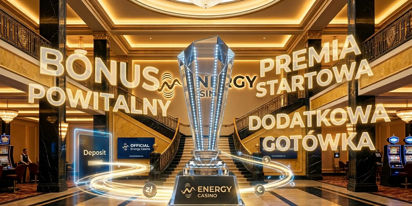 Bonus powitalny Energy Casino — 100% do 200€ z mnożnikiem 2x
